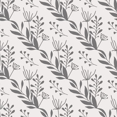 Vector seamless floral pattern