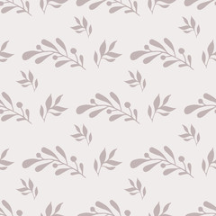 Vector seamless floral pattern