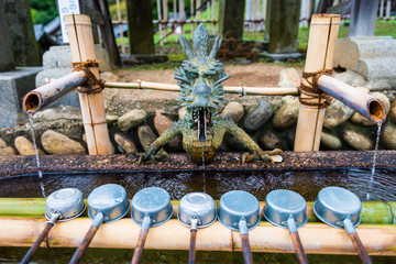 Japanese Cho-Zu with dragon head
