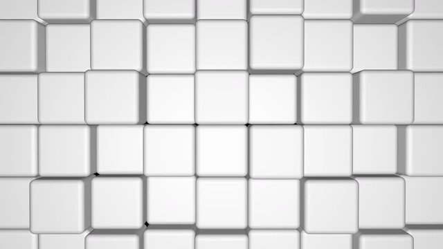 3d cubes background, seamless looping