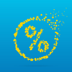 Obraz premium Creative dot icon