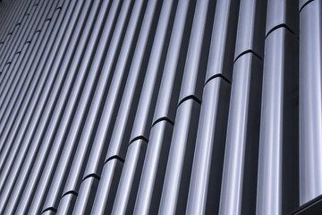 Piece of shell of the spaceship. Close up shot of elements of the spacecraft skin