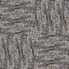 seamless patchwork pattern dark bark background photo manipulati