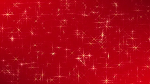 abstract red backgroud with magic flare and glittering star