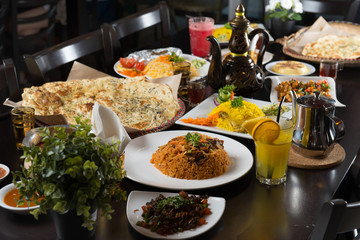 various arab foods