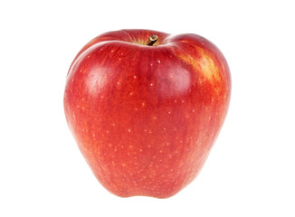 Red apple isolated on a white background