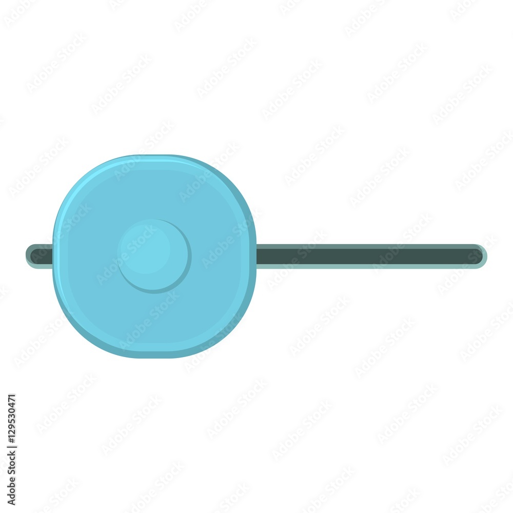 Poster ui slider icon. cartoon illustration of ui slider vector icon for web