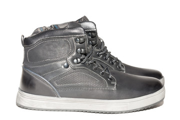  winter boots on a white background