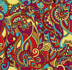 Abstract pattern made up of flower.Vector