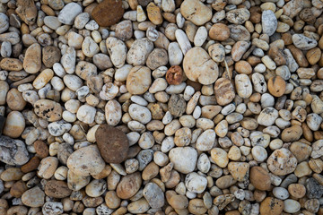 Natural color stone with different shape background