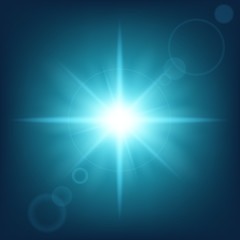 Creative concept Vector set of glow light effect stars bursts with sparkles isolated on black background. For illustration template art design, banner for Christmas celebrate, magic flash energy ray