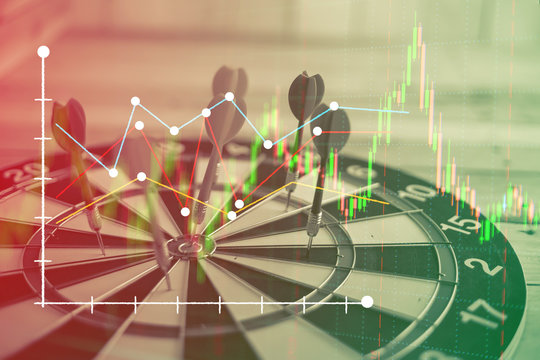 Dartboard bulls eye.