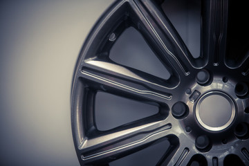 Car rim detail