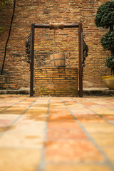 Water well in old home over 100 years , Chaina style , selective