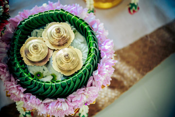 Decoration object and artifacts Traditional Wedding ceremony.