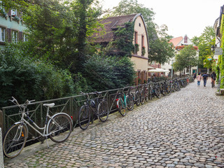  bicicletas en Friburgo, Alemania, verano de 2016 OLYMPUS DIGITAL CAMERA