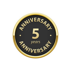 Anniversary 5 years badge  