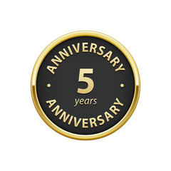 Anniversary 5 years badge  