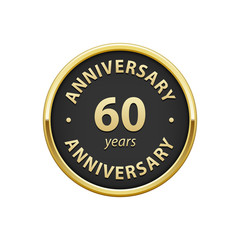Anniversary 60 years badge 