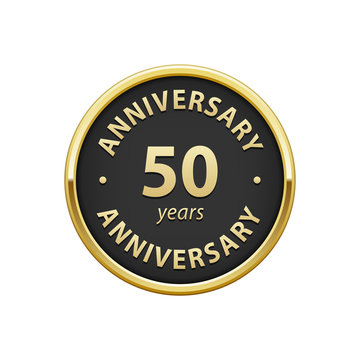 Anniversary 50 Years Badge