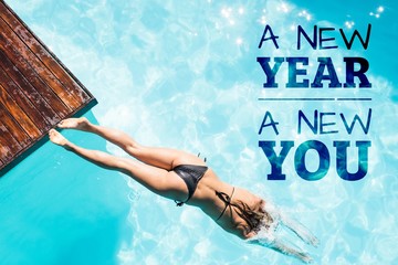 Composite image of new year new you