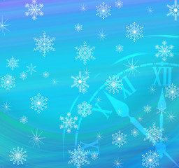 Festive Christmas background closeup.