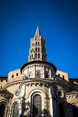 Naklejka premium St. Sernin Basilica in Toulouse