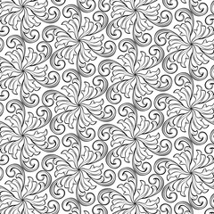 Obraz premium Stylized floral motif