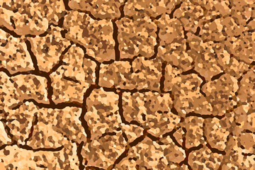 Dried soil background