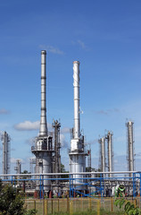 oil refinery industry zone