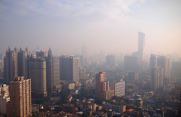 Guangzhou urban skyline
