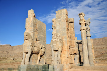 December 2015: Gate of All Nations, Persepolis, Iran