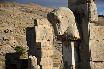 December 2015: Ruins of the ancient Persian capital Persepolis, Iran