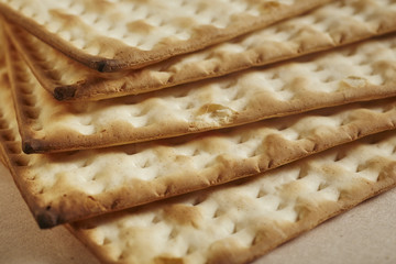 Matzah, the traditional flatbread of the Jewish holy days