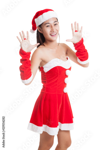 Asian Santa Claus Tiffany Teen Fr