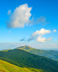 Majestic Carpathians mountains