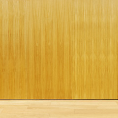 Plywood wall