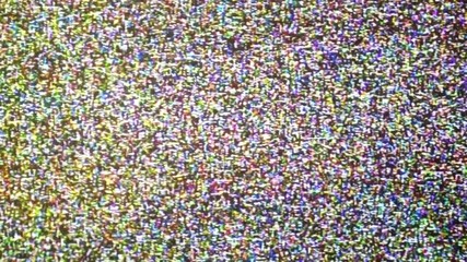 Retro VHS screen with white noise and flickering glitch. Great for a VHS texture in your projects
