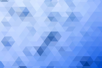 Blue Abstract Mosaic Background
