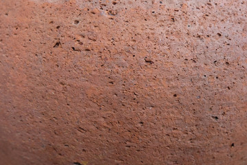 zoom brick detail background , clay soil texture background