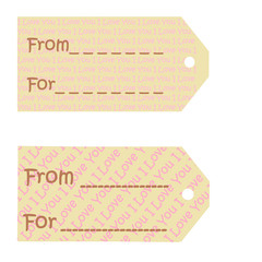 Tags for Valentine's Day Presents