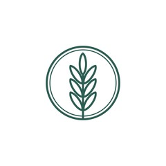 Eco Farm Vector Logo Design Element