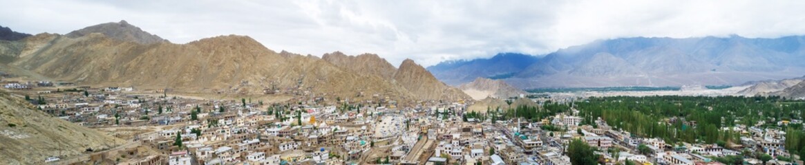 Landscape view from Leh palace