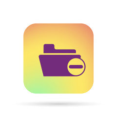 directory delete icon