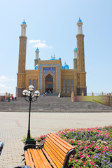 г. Усть-Каменогорск, Казахстан, мечеть на Комсомольском острове