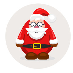 new year characters and Christmas adult dwarf