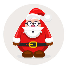 new year and Christmas character Santa Claus
