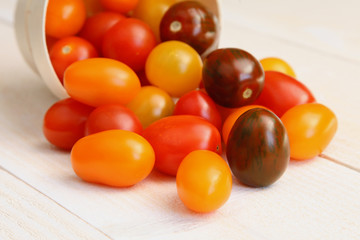 Assortiment de tomates cerises