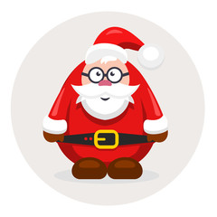 new year characters and Christmas adult dwarf