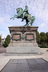 statue of napoleon bonaparte in rouen
